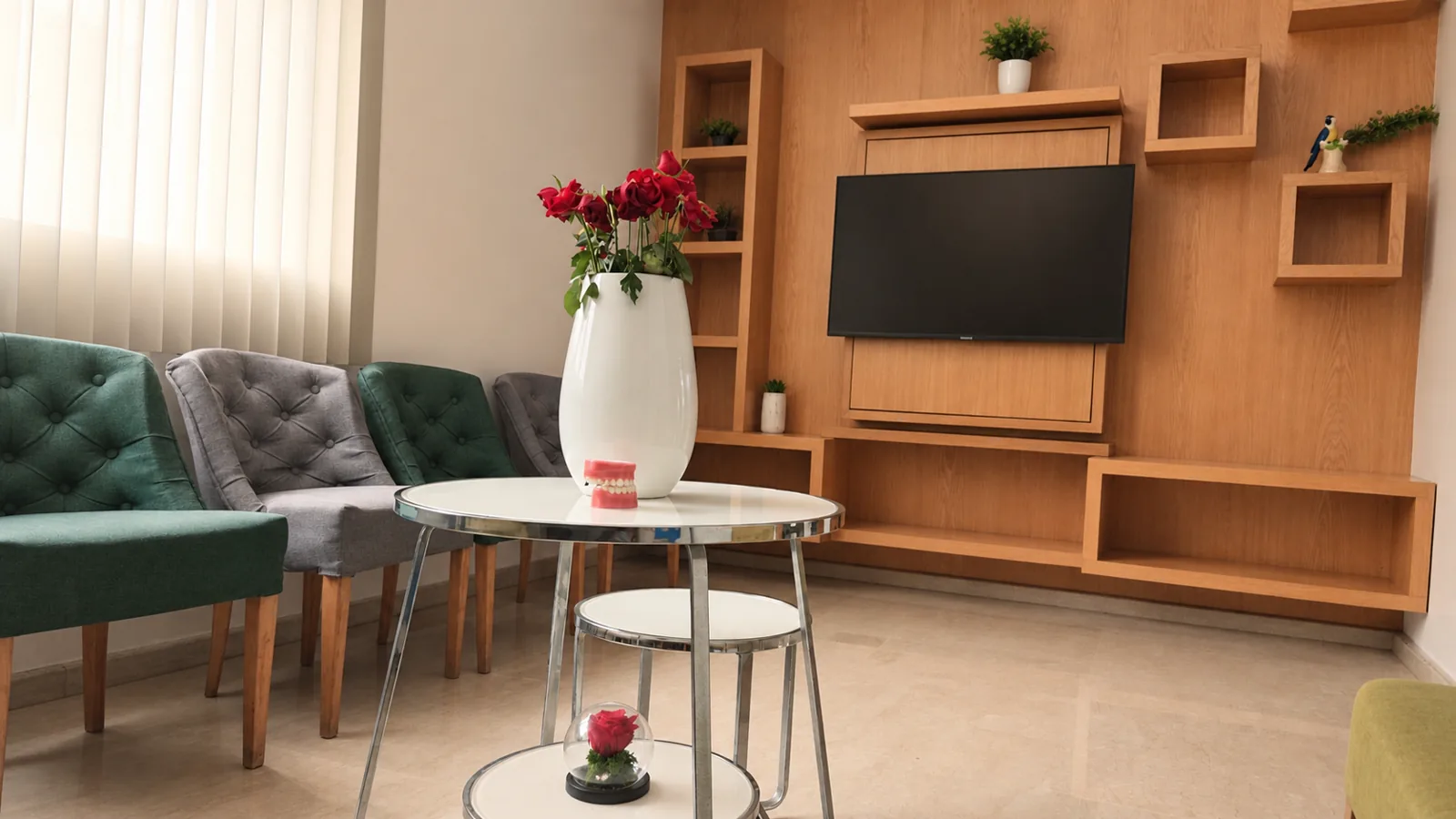 Salle d’attente du cabinet